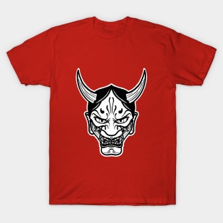 Japanese Hannya mask. T-Shirt